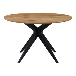 Τραπέζι Toda, Pako World, MDF, Sonoma, 120x120x75 cm - Img 2