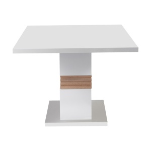 Τραπέζι Zoekrin MDF Λευκό 200x100x76 cm - Img 2