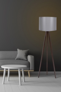 Φωτιστικό Δαπέδου 103 Γκρι 25x38x145 cm - Img 2