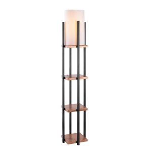Φωτιστικό Δαπέδου 7113 Μαύρο 25x25x130 cm - Img 3
