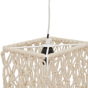 Φωτιστικό οροφής Maton E27 φυσικό 30x22x110 cm - Img 3