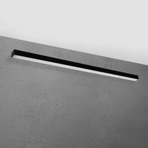 Φωτιστικό τοίχου LED Pinne, Μαύρο, 4000K, 150x6x6 cm - Img 2