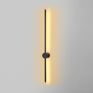 Φωτιστικό Τοίχου Sword, Μαύρο, 91x10x7 cm - Img 5