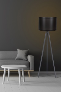 Φωτιστικό Δαπέδου 112 Μαύρο 25x38x145 cm
