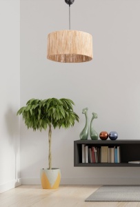 Φωτιστικό οροφής Cane Φυσικό 40x20x75 cm
