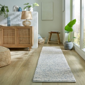 Χαλί Διαδρόμου Minerals Μαύρο 60X230 cm, Flair Rugs
