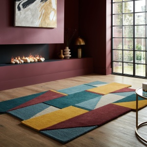 Χαλί Abstract Shuffle Πολύχρωμο 120X180 cm, Flair Rugs