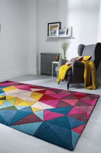 Χαλί Falmouth Πολύχρωμο 120X170 cm, Flair Rugs