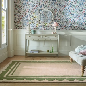 Χαλί Lois Scallop Μωβ 160X230 cm, Flair Rugs