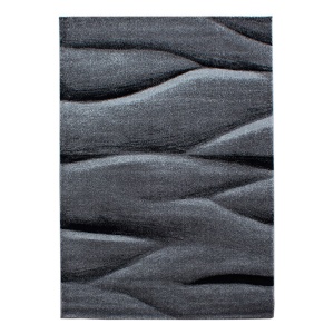 Χαλί Lucca Μαύρο 80x250 cm