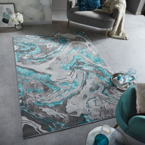 Χαλί Marbled Πράσινο SMARALD 80X150 cm, Flair Rugs