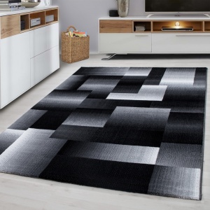 Χαλί Miami Μαύρο V1 160x230 cm