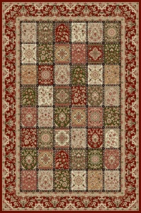 Χαλί Modern Lotos Κόκκινο, 60x110 cm