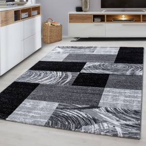 Χαλί Parma Μαύρο V2 80x150 cm