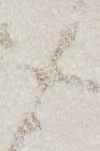 Χαλί διάδρομος Remy κυκλικό Knit Κρεμ 80x300 cm, Flair Rugs - Img 5