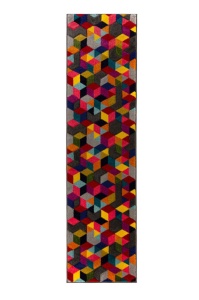 Χαλί Διαδρόμου Dynamic Πολύχρωμο 66X230 cm, Flair Rugs - Img 2