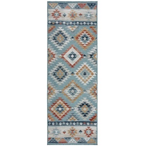 Χαλί Διαδρόμου Plaza Avery Μπλε 80X230 cm, Flair Rugs - Img 3