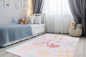 Χαλί copii Magic Kids ML Ροζ 160x230 cm - Img 4