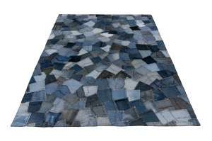 Χαλί eco Denim Pocket Μπλε 80x150 cm - Img 6