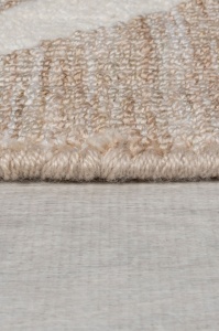 Χαλί Micah Circular Knit Μπεζ 160x230 cm, Flair Rugs - Img 3