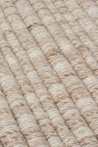 Χαλί Rene Fringed Ribbed Μπεζ 160x230 cm, Flair Rugs - Img 5