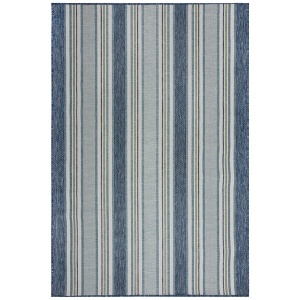 Χαλί Roma Stripe Outdoor Μπλε 120x170 cm, Flair Rugs - Img 6