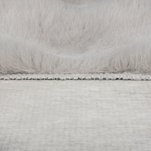 Χαλί Waffle Faux Fur Γκρι 180X290 cm, Flair Rugs - Img 3
