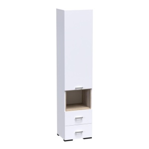 Ψηλό Ντουλάπι Toscana Pako World Λευκό 50x42x222.5 cm