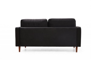 2θέσιος καναπές Jaber Μαύρο 178x80 cm - Img 9