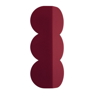 Aplica perete Biscuit Burgundy 16.3x5.8x33.6 cm