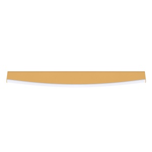 Aplica perete LED Jorun Auriu 3000K 60x5.5x7 cm