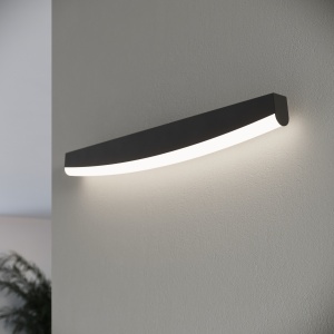 Aplica perete LED Jorun Negru 3000K 60x5.5x7 cm - Img 8