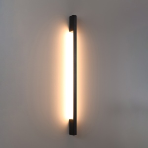Aplica perete LED Sappo Negru 3000K 4x6.5x120 cm - Img 3