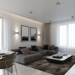 Aplica perete Quad din beton Gri 10x12x10 cm - Img 8