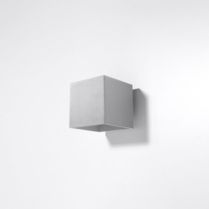 Aplica perete Quad Gri 10x12x10 cm - Img 2