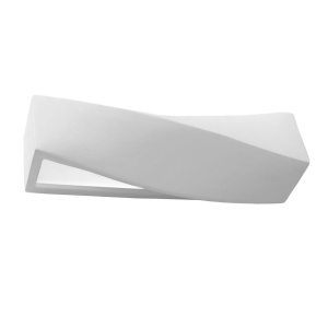Aplica Sigma din ceramica Alb 42x12x14 cm