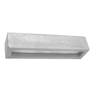 Aplica Vega din beton Gri 50x12x10 cm