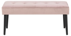 Banca Glory, Roz prafuit, 45x95x38 cm - Img 3