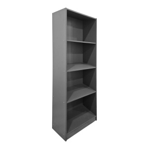 Biblioteca, Kendy, Antracit, 30x60x167 cm - Img 2