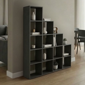 Biblioteca, Scala, Antracit, 29x129.5x129.5 cm
