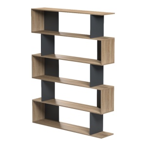 Biblioteca, Tetri, Antracit, 25.4x121.8x158.8 cm - Img 4
