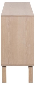 Bufet Linley, Alb, 80x135.4x40 cm - Img 6