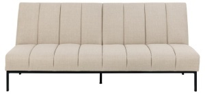 Canapea extensibila Caix, Bej, 87x198x95 cm - Img 7