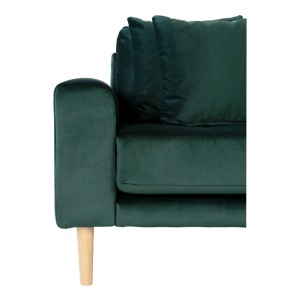 Canapea Lido, Verde, 170x92x290x76 cm