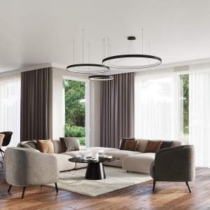 Candelabru 1 Rio Negru 3000K 110x110x150 cm - Img 15