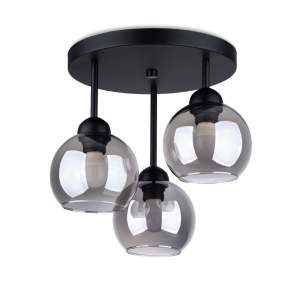 Candelabru Alino Negru 35x35x35 cm