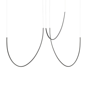 Candelabru LED Alvar 3 Negru 3000K 150x150x260 cm