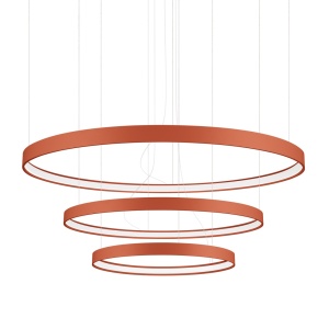 Candelabru LED Rio 3 Rosu 3000K 110x110x150 cm