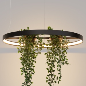 Candelabru LED Rio Bio 78 Negru 3000K 78x78x200 cm - Img 9