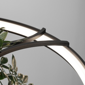 Candelabru LED Rio Bio 78 Negru 4000K 78x78x200 cm - Img 4